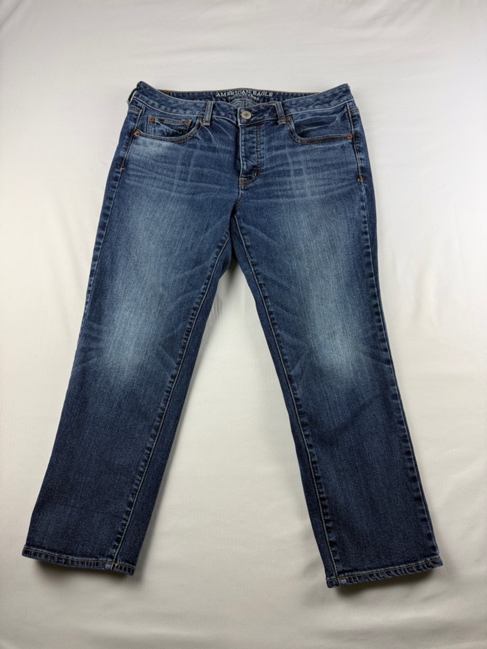 American Eagle Boy Crop Stretch Jeans – Y2K Vintage (2013) – Size 10